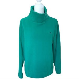 Tommy Hilfiger Funnel Neck Fleece Sweater
